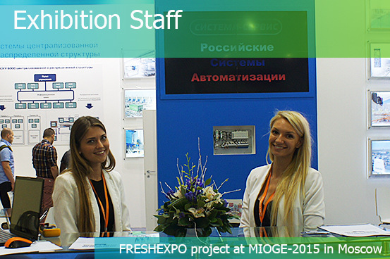 EXHIBITION STAFF: models, interpreters, consultants, waiters – FRESHEXPO company