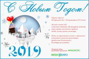 С наступающим Новым 2019 годом!
