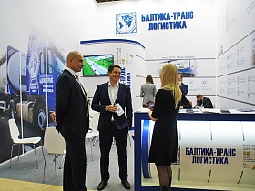 На выставке «ХИМИЯ 2018» специалисты компании «ФРЕШЭКСПО» разработали и реализовали дизайн-проект стенда для компании «Балтика-Транс».