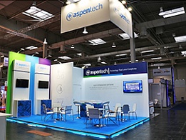 Aspentech Exhibition Stand at Hannover Messe 2018