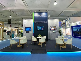Aspentech exhibition stand at SABIC 2020