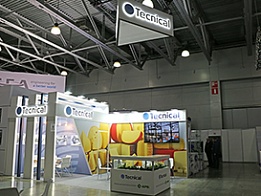 Tecnical exhibition stand at DairyTech 2020