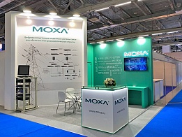 MOXA exhibition stand at Power Grids 2022