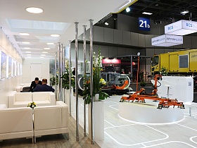  На выставке «INNOTRANS 2016» сотрудники «ФРЕШЭКСПО» изготовили эксклюзивный выставочный стенд для компании «ТВЕМА»