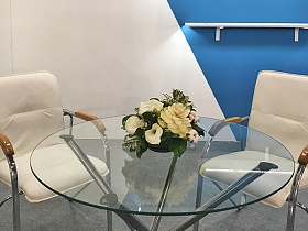 На выставке «Pharmtech & Ingredients» коллектив «ФРЕШЭКСПО» разработал и реализовал дизайн-проекты выставочных стендов для компаний АО «Донау Лаб Москва», «Фабрика упаковки МИЛК», «ZMAJ»  