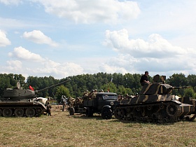 BATTLE FIELD - Military Festival in Moscow, Russia