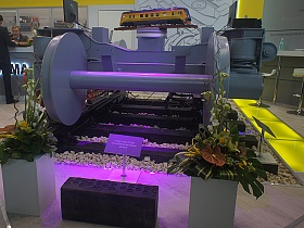 The Fifth International Fair of Railway Equipment and Technologies EXPO 1520 starts in Sherbinka near Moscow