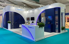 Aspentech exhibition stand at ADIPEG 2021