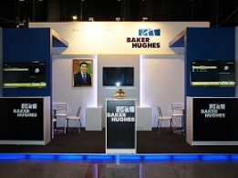 Baker Hughes Exhibition Stand at OGT 2014