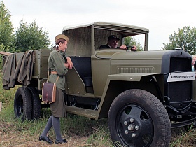 Сотрудница нашей компании приняла участие в военном фестивале ПОЛЕ БОЯ в Москве 
