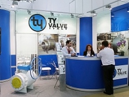 TY VALVE Exhibition Stand at MIOGE 2013