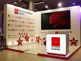 «Region of Madrid Spain» exhibition stand at MERCEDES BENZ FASHION WEEK 2019  