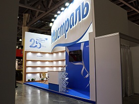 На выставке «METRO EXPO 2018» коллектив «ФРЕШЭКСПО» построил эксклюзивный выставочный стенд для ООО «Мистраль Трейдинг»