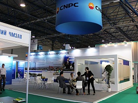 На выставке «KIOGE 2013» специалисты «ФРЕШЭКСПО» изготовили выставочные стенды для компаний ООО «Торговый Дом «УКАЗ», ООО «Корпорация Уралтехнострой», «Промышленная группа "ТЕГАC"», ОАО «ОЗНА»