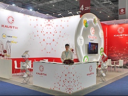 Kaustik Exhibition Stand at Chinaplas 2018